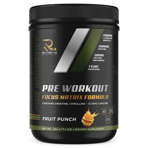 Pre-workout (focus Matrix Formula)- Fruit Punch