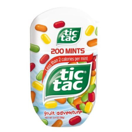 Tic Tac Fruit Adventure Bottle Pack, 3.4 Oz., 4 Pack