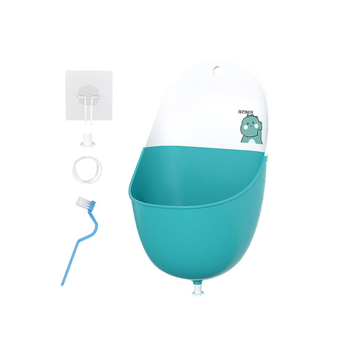 Cartoon Model For Boys Standing Toilet Urinal For Children 8 Months To 6 Months Green With Pipe