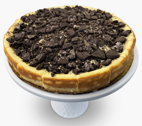 Andy Anand Sugar Free Cookies & Cream Cheesecake 9" Fresh Made Christmas Mothers Day Wedding Birthday (2 Lbs)
