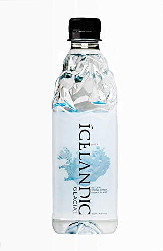 Icelandic Glacial Natural Spring Alkaline Water, 500 Ml (24 Count)