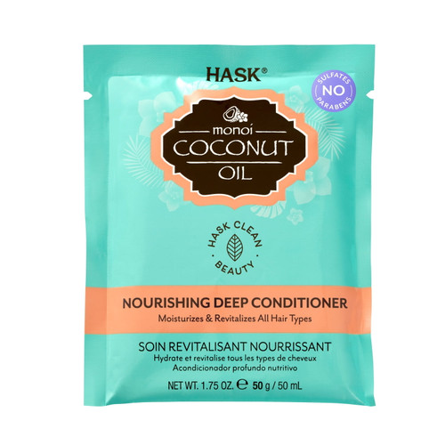 Hask Nourishing Sulfate-free Deep Conditioner With Monoi Coconut, 1.75 Oz