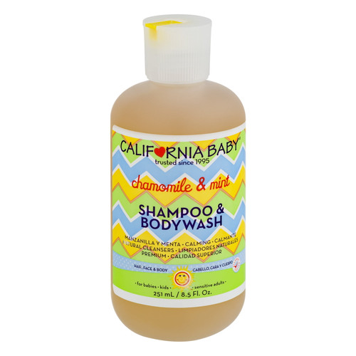 California Baby Shampoo & Bodywash Chamomile & Mint, 8.5 Fl Oz