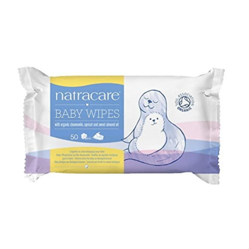 "natrcare Llc 0112 Organic Baby Wipes (pack Of 2), Natracare By Natracare"