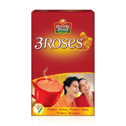 Brook Bond 3roses Loose Leaf Black Tea 17.64 Oz / 500g