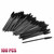 Fanjie 100pcs Disposable Eyelash Brushes Mascara Wands Eyebrow Spoolie Applicator Black