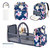Diaper Bag Backpack With Changing Station, Detachable Foldable Baby Bed, 3 In 1 Large Capacity Newborn Essentials Organizer With Stroller Hook For Girls Boys