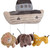 Lambs & Ivy Baby Noah Ark With Animals Musical Baby Crib Mobile Soother Toy