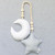 Wooden Beads Moon Star Kids Infant Crib Cradle Wall Hanging Ornament Photo Props