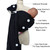 Carolilly Baby Carrier, Solid Color Widened Ring Sling Infant Carrier Wraps For Girls Boys