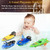 Funnybeans 4 Pack Wind-up Boat Bathtub Toy, Funny Speed Boat Bathtub Toy Jet Clockwork Sailboat Water Toy Motorboat Tub Toy For Kids