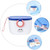 Hemoton 1pc Household Milk Powder Storage Container Poratble Milk Powder Container (blue)