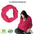 Kushies Peekaboob Infinity Nursing Scarf Berry