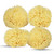 Baby Buddy Natural Baby Bath Sponge 4in Ultra Soft Premium Sea Wool Sponge Soft On Tender Baby Skin, Biodegradable, 4pk