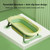 Folding Baby Bathtub,portable Non-slip Travel Bathtub Washing Tub Baby Comfort Tub Shower Tub For 0-6 Years Old Unisex Baby , Green