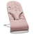 Babybjorn Bouncer Bliss, Light Grey Frame, Petal Quilt Cotton - Dusty Pink