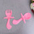Hemoton 4 Set Premium Baby Spoon Fork Baby Eating Training Spoon Fork Set Portable Household Tableware