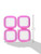 Oxo Tot Baby Blocks Freezer Storage Containers (4oz), Pink