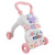 Baby Walker, Baby Stand Learning Walker Develop Coordination Speed Control Wheels  For Outdoors Pink
