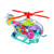 Buodes Floor Puzzles Children Electric Universal Locomotive Toy With Light And Sound Clear Design