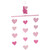 Little Love By Nojo Hearts Ceiling Mobile