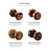 Godiva Chocolatier Signature Truffles Assorted Chocolate Gift Box, 4pc.