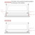 Bestgoods Bed Rail Guard With Reinforced Anchor For Toddlers Infants Safety Guardrail