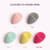 Drop-shaped Makeup Removing Puff Cleaning Pores Soft Reusable Face Cleansing Puff Makeup Remover