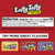 Laffy Taffy Sparkle Cherry, Watermelon & Grape Candy Assorted Variety Pack, 1.5 Oz (24 Count)