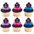 24 Descendants 3 So Not Ordinary Cupcake Rings Toppers
