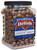 Gourmet Milk Chocolate Covered Peanuts By Its Delish - 3lbs Jumbo Reusable Container - Premium Kosher Dairy Chocolate Coated Peanuts