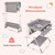 Babyjoy Folding Infant Diaper Station Nursery Baby Changing Table W/ Storage