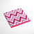 Bacati - Mix N Match Ikat Chevron/dots Nursery Storage Items, Pink/fuschia