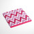 Bacati - Mix N Match Ikat Chevron/dots Nursery Storage Items, Pink/fuschia