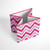 Bacati - Mix N Match Ikat Chevron/dots Nursery Storage Items, Pink/fuschia