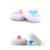 Nicexmas 4pcs Baby Talcum Powder Puff Baby Body Powder Puff With Short Handle (blue And Pink For Each 2pcs)