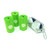 Earth Friendly Diaper Baggy Dispenser With 80 Oxo-degradable Bags With Cardboard Recyclable Core (triangle)