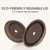 2pcs Reusable Cap For Nespresso Vertuo And Vertuoline Capsules Refillable And Compatible Silicone