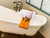 Asiatique Linen – Luxury Beige Stripe Large Bath Towels 27x54 Inch  – 650 Gsm Towels For Bathroom