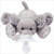 Nookums Paci-plushies Elephant Buddies - Pacifier Holder (plush Toy Includes Detachable Pacifier, Use With Multiple Brand Name Pacifiers)