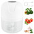 Willkey 250 Ml Electric Garlic Mincer , Usb Charging Garlic Chopper Mini Food Processor With Stainless Steel Blade Durable Garlic Masher For Meat Vegetable Baby Food