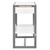 Dream On Me Arlo Changing Table, Steel Grey