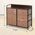 Bigroof Dresser Storage Organizer, 6 Drawer Dresser Tower Unit For Bedroom Hallway Entryway Closets, Compact Dresser Clothes Storage With Wide Sturdy Steel Frame Wood Top