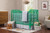 Davinci Jenny Lind 3-in-1 Convertible Crib In Emerald Finish