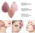 Fofosbeauty 4 Pcs Makeup Sponge Set, Makeup Egg For Liquid Foundation, Creams, And Powders, Latex Free Wet And Dry Makeup Egg(yellow Series)