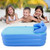 Tfcfl Inflatable Bathtub Portable Foldable Pvc Spa Bath Tub With Bubble Bottom For Home Travel Blue
