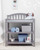 Sorelle Furniture Berkley Dressing Table, Grey