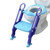 Jingpeng Potty Training Seat Toddler Toilet Seat With Step Stool Ladder, Anti-cold Padded Seat, Safe Handles And Non-slip Wide Steps For Girls And Boys
