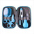 8pcs/set Newborn Care Kit Baby Portable Safety Nail Thermometer Grooming Clipper Scissors Care Supply (blue)