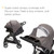 Safety 1ˢᵗ Smooth Ride Travel System Stroller And Infant Car Seat, Skyfall